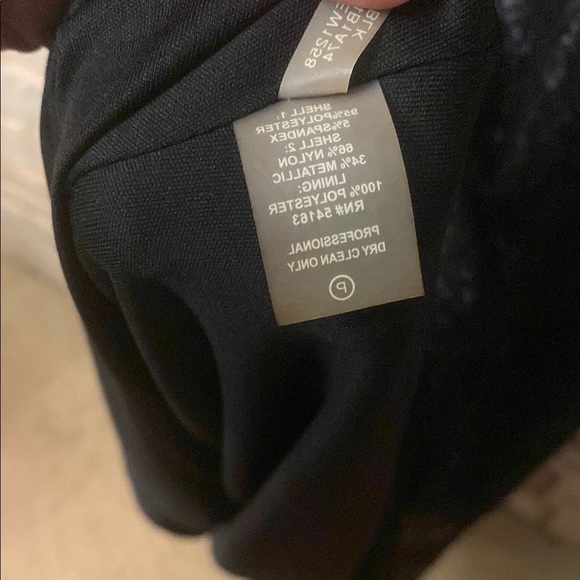 Calvin Klein Elegant Black Evening maxi  Dress Size 8 - Picture 8 of 12